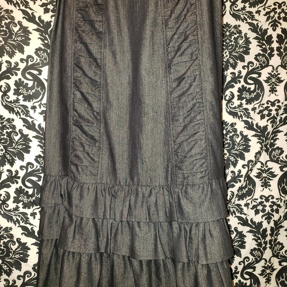 New creation Dresses & Skirts - Ruffle jean skirt.